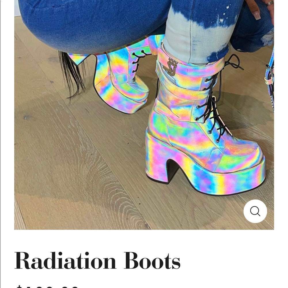 Boots,colorful , size 10